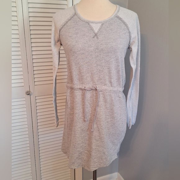 Maurices Gray Terry Dress Medium *W - Picture 2 of 6